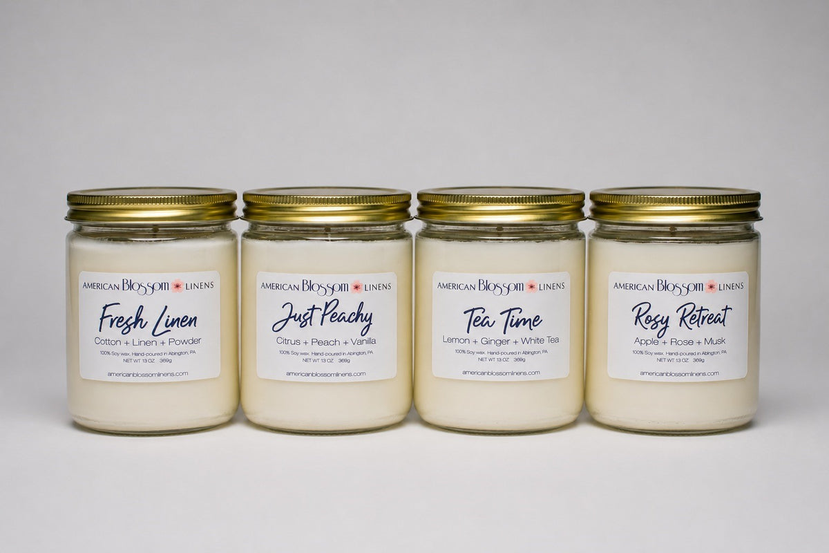 Hand Poured Soy Wax Scented Candle