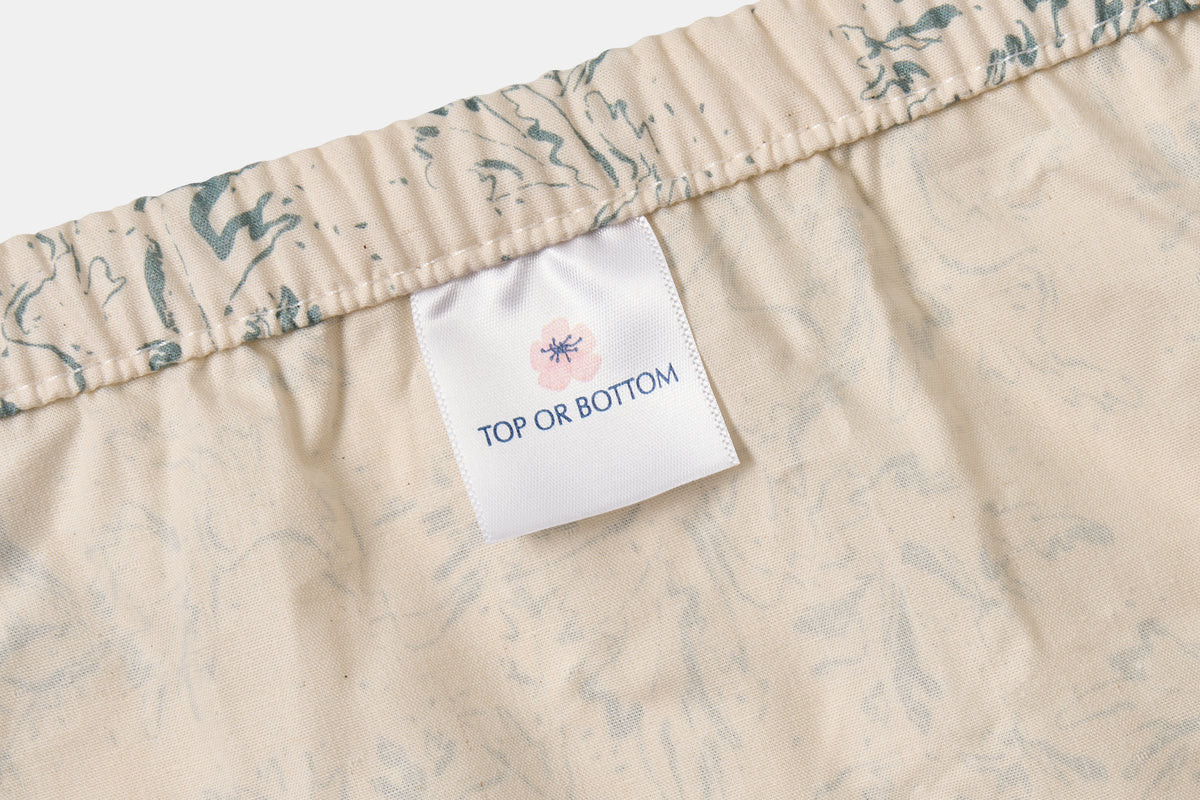 Cotton Percale Bed Sheet Set Print