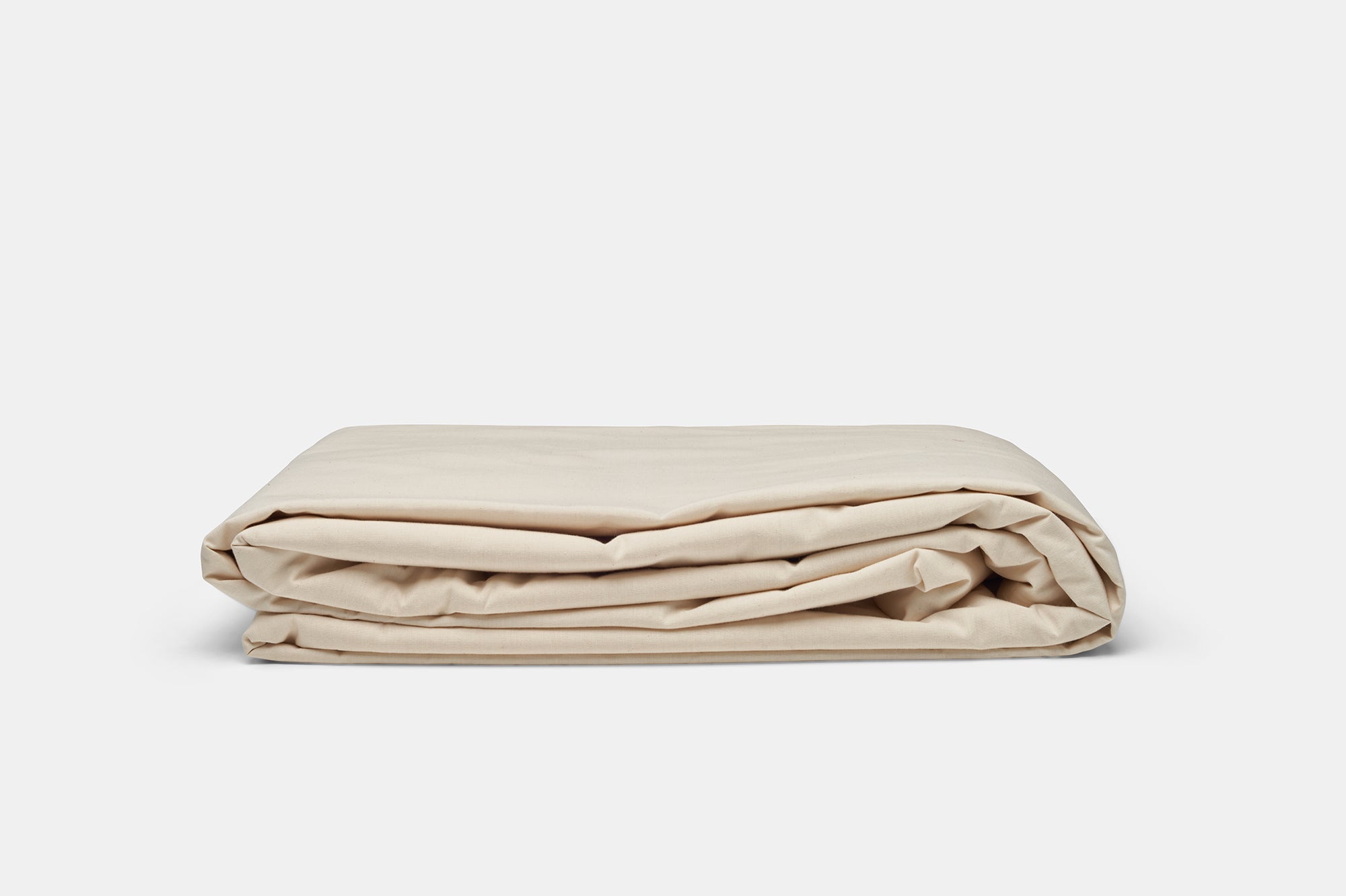 Folded Duvet Color White Duvet (Quilt) Cover Set Natural Cotton Made in USA