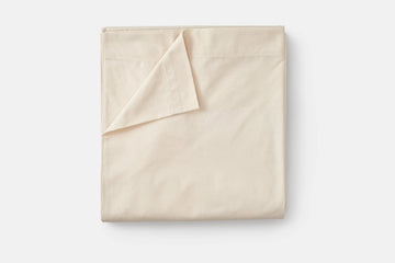 Folded Sheet Natural Single Flat Bed Sheet Irregular| [Separate] Cotton | American Made