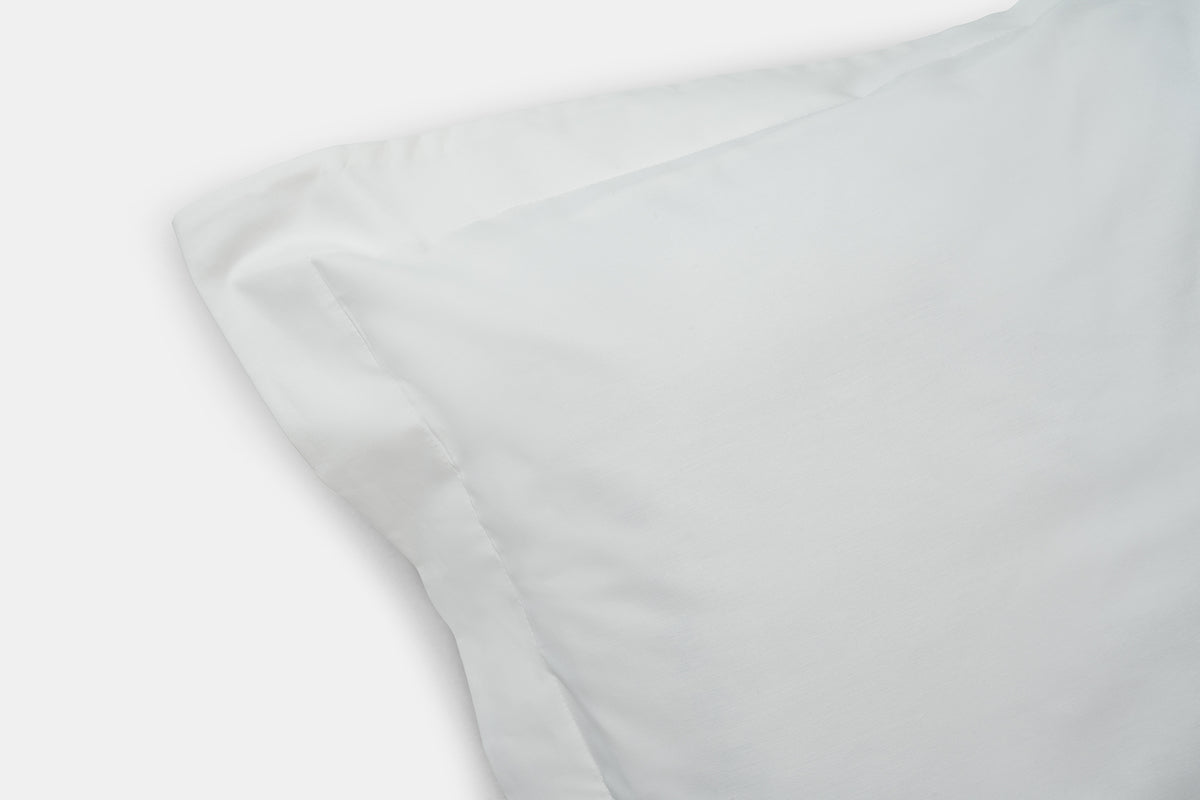 Pillow Sham Color White Duvet (Quilt) Cover Set Natural Cotton Made in USA