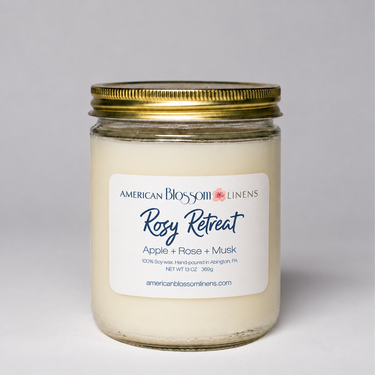 Hand Poured Soy Wax Scented Candle