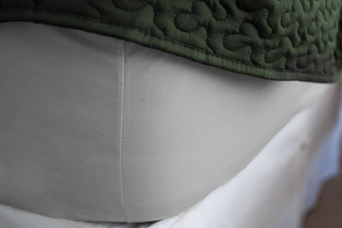 Cotton Single [Separate] Fitted Bed Sheet Irregular