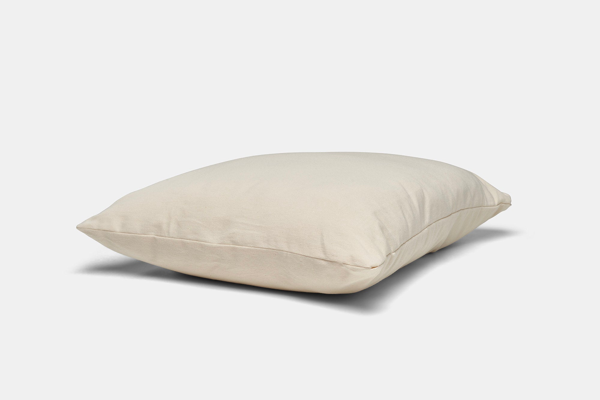 Bed Pillow, Natural Cotton Wool Fill