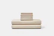 Cotton Percale Bed Sheet Set Irregular