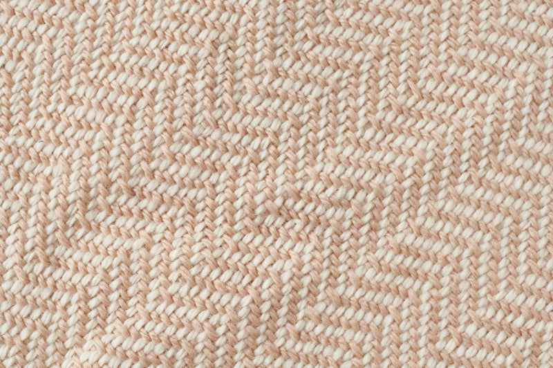 Chevron Pattern Soft Wool Throw Size Blanket